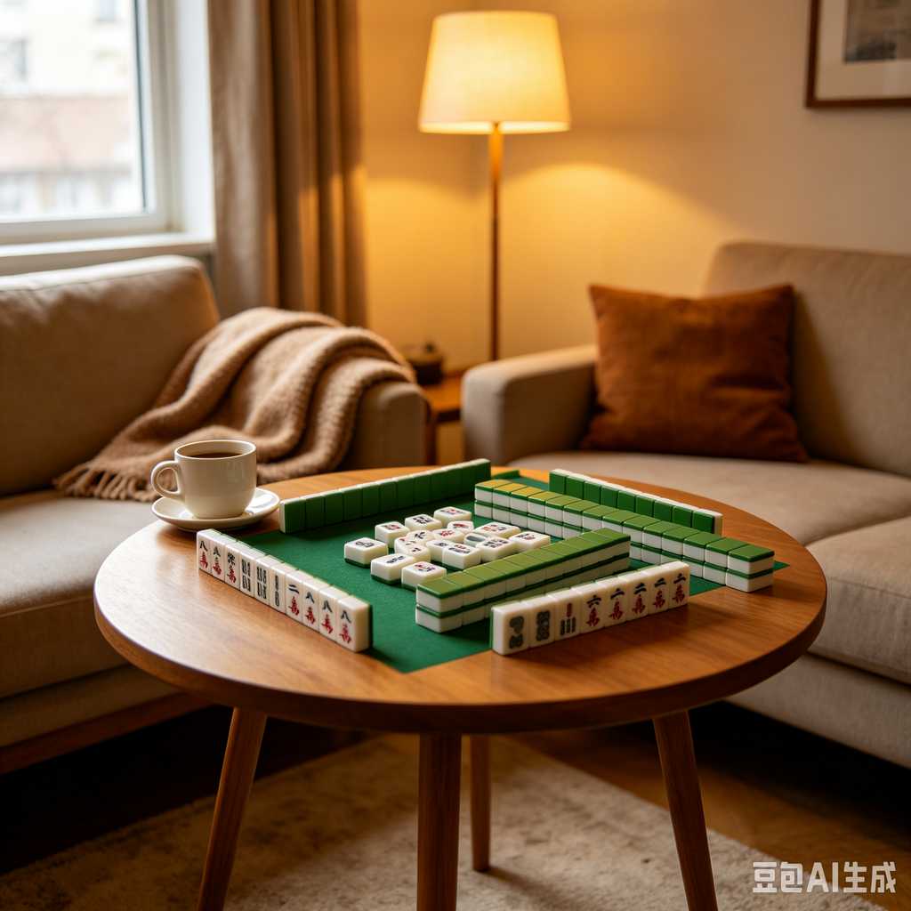 weekend family mahjong game