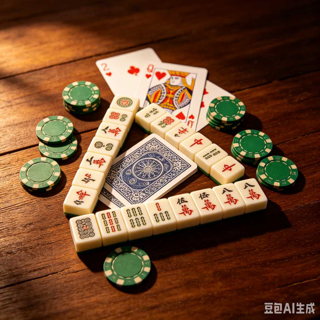 logo engrave mahjong tiles