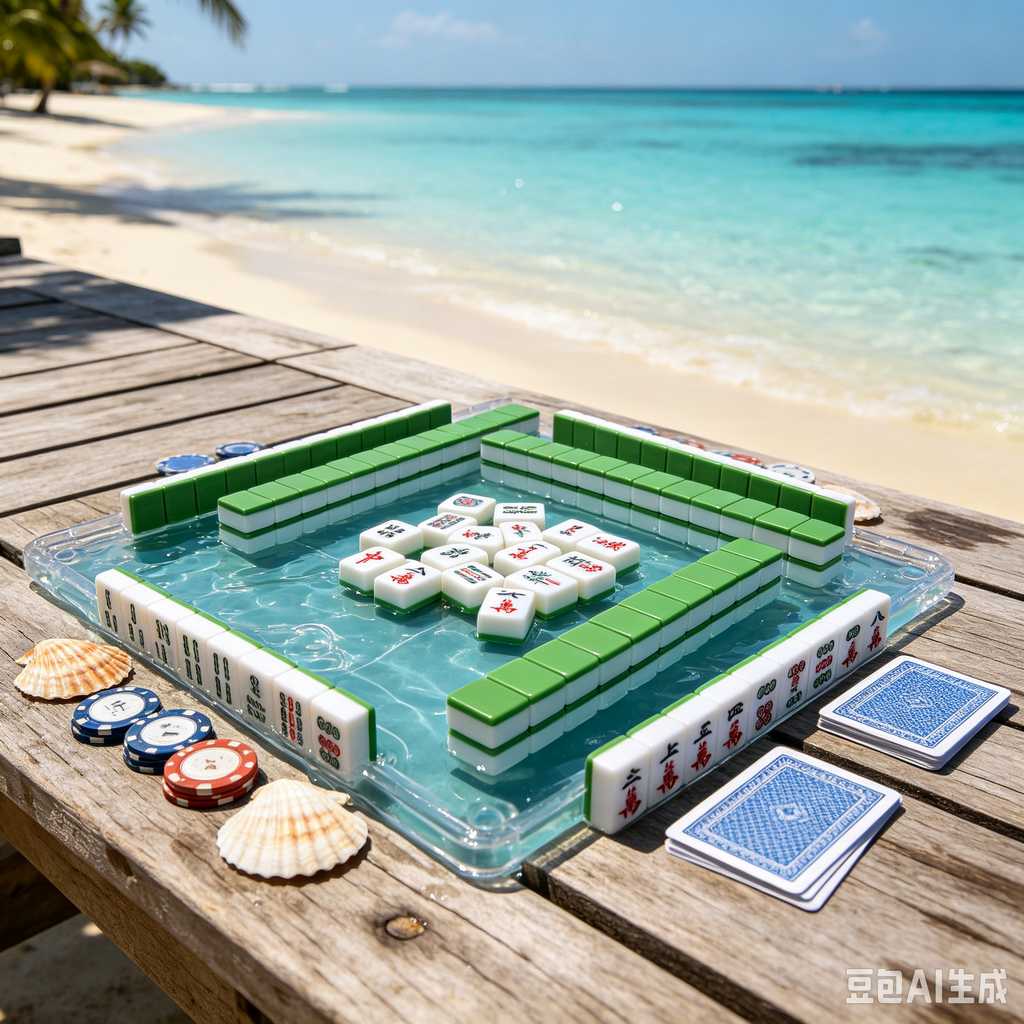 mahjong tile pushers and racks set